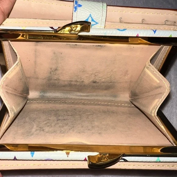 Authentic LV Multicolor Kisslock Wallet - Picture 5 of 8